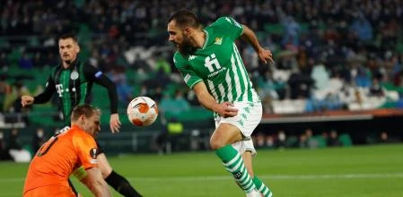 Borja Iglesias, delantero del Betis