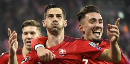 Suiza goleó a Bulgaria para estar en el Mundial 2022